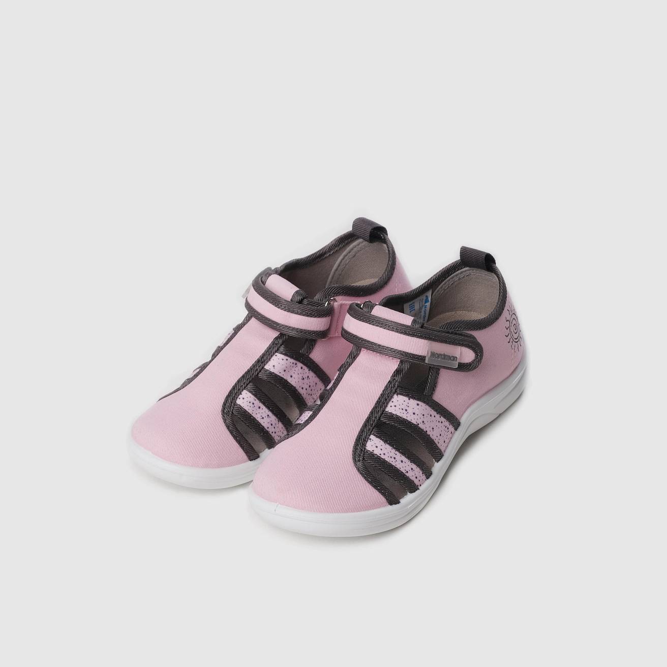 Тапочки детские Nordman Stars цвет розовый - фото 3