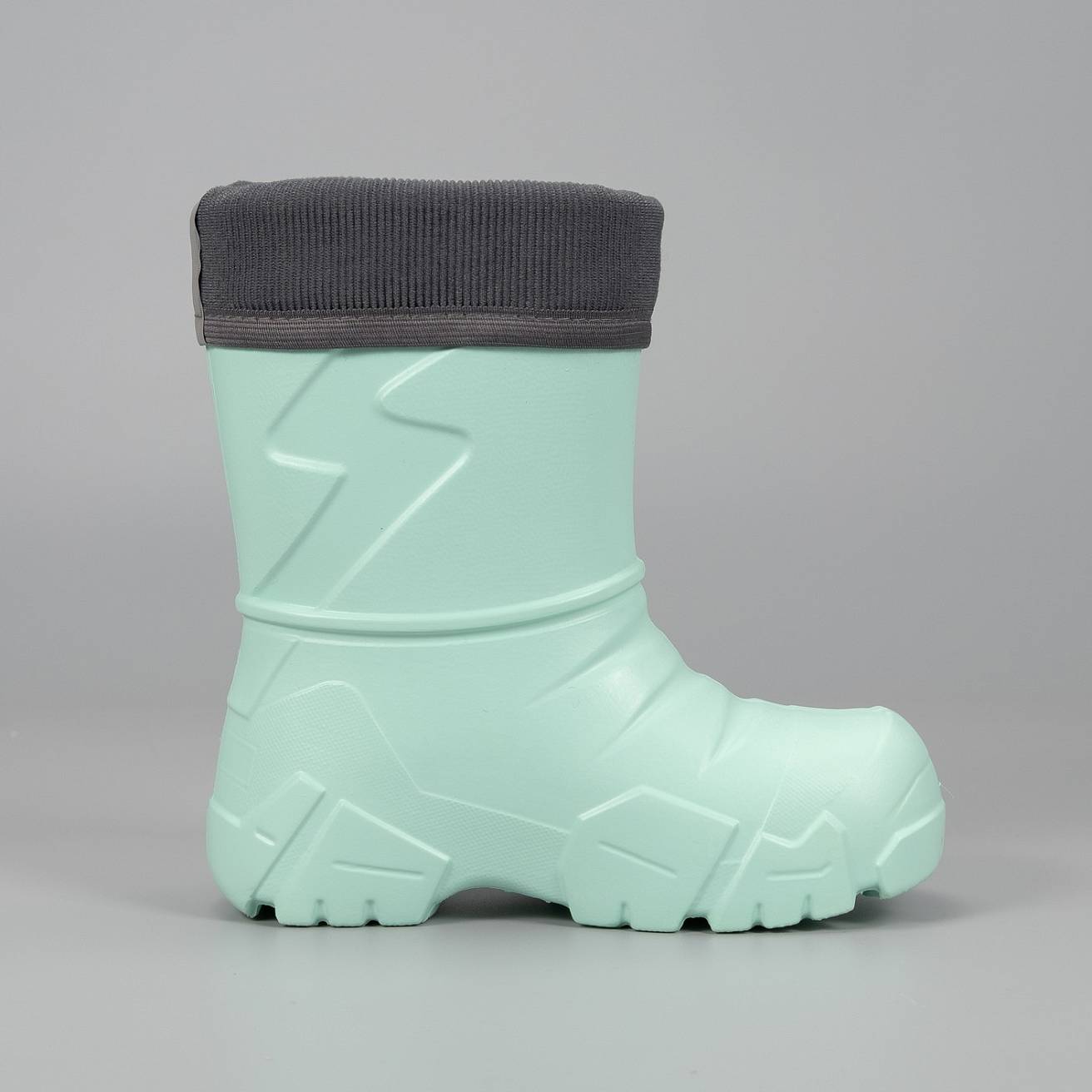 Nordman Kids Сапоги из ЭВА, ут, с манж из вельвета, Мятн - фото 6