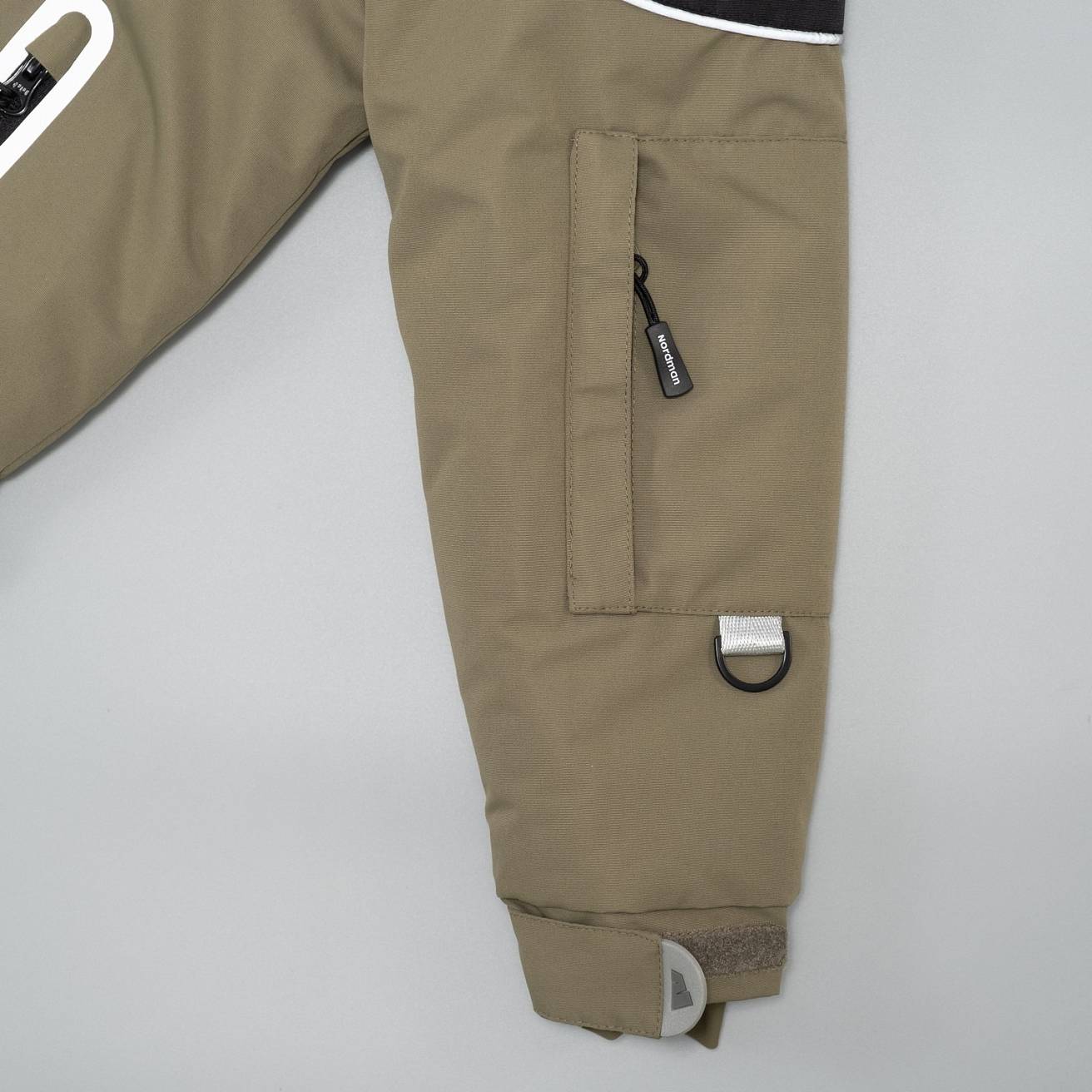 Куртка детская Nordman Wear темно-серый/черный - фото 6