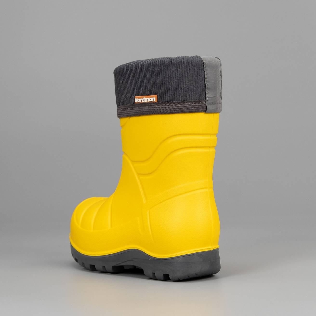 Сапоги детские Nordman Flash со съемным флисовым утеплителем желтые - фото 5