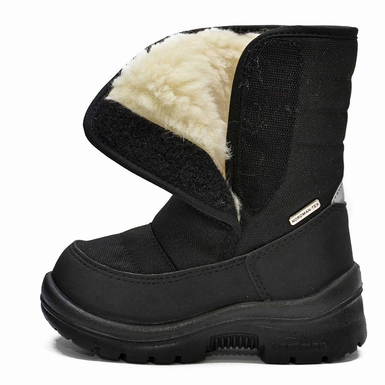 Зимние детские сапоги Nordman Next черные - фото 6