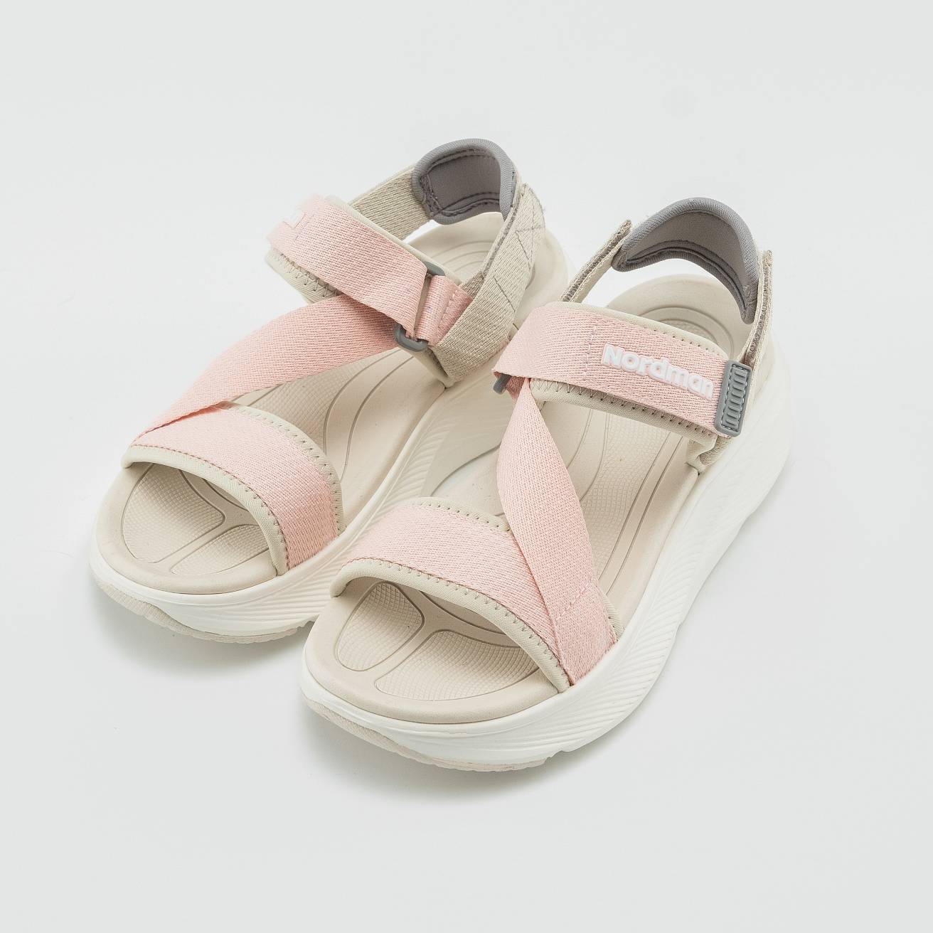 Nordman сандалии женские летние нежно-розовые - фото 3
