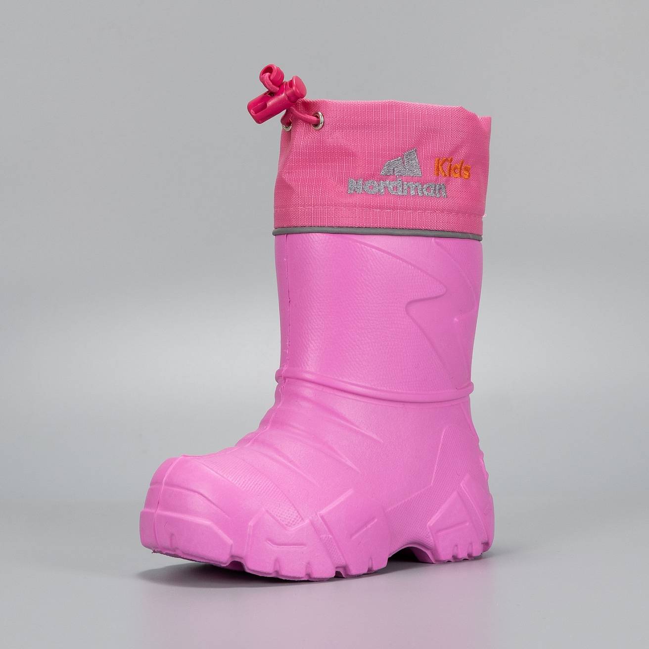 Сапоги Nordman Kids из ЭВА cо съемным мехом розовые - фото 2