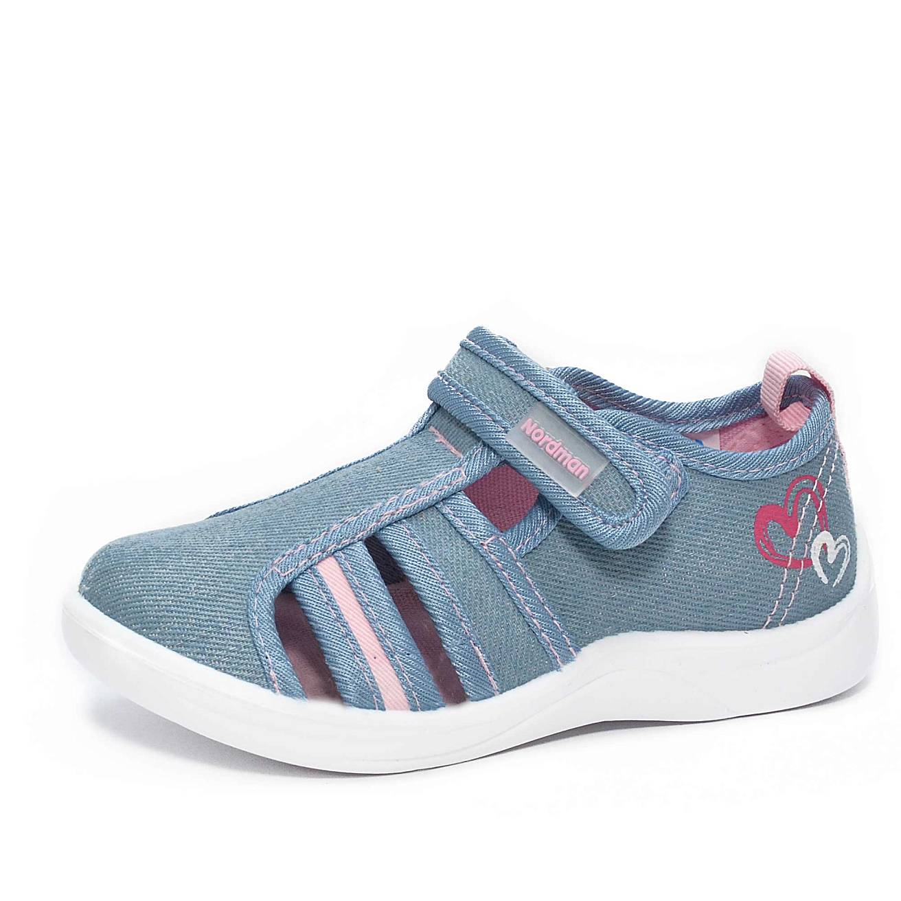 Тапочки детские Nordman Stars голубой - фото 3