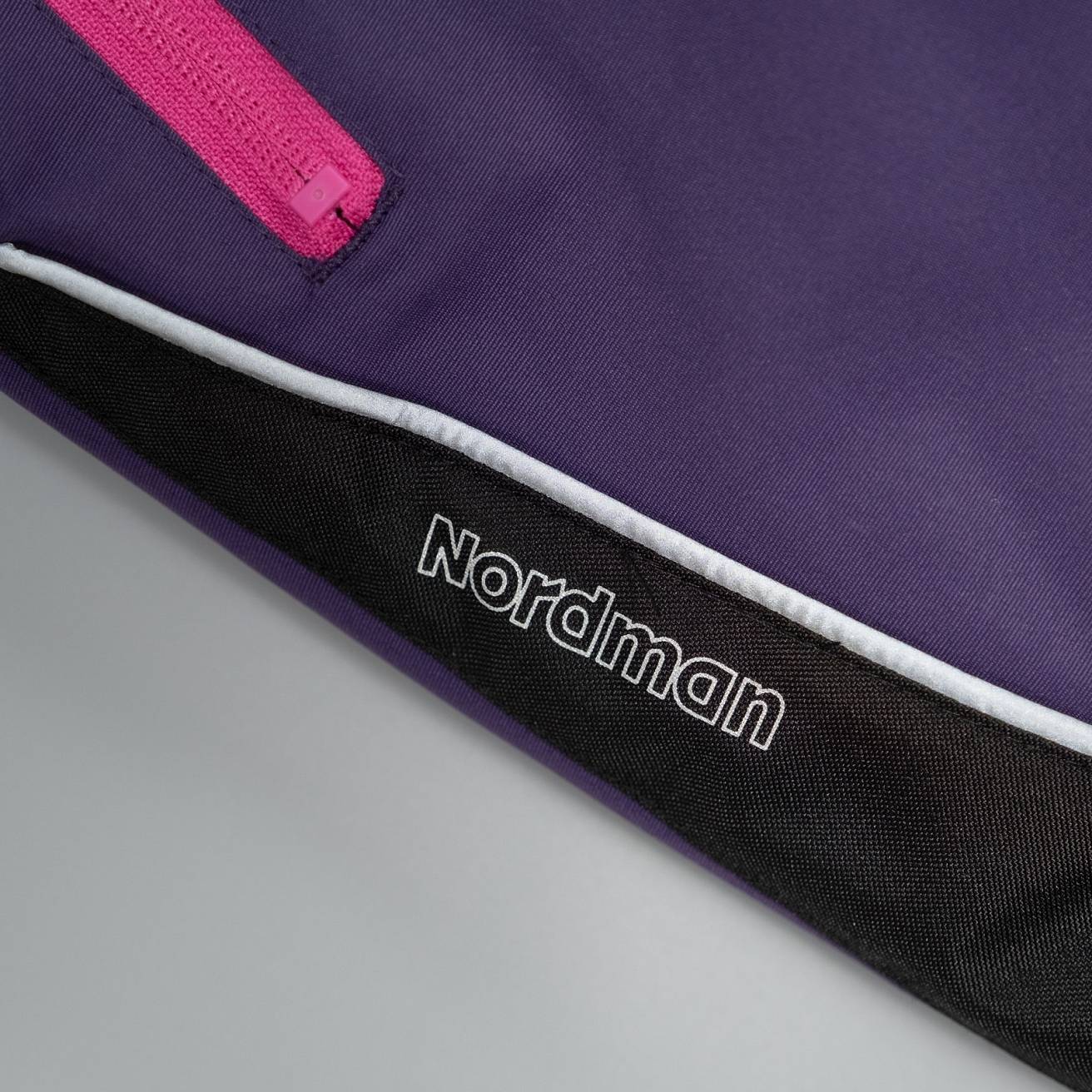 Полукомбинезон детский Nordman Wear сиреневый/черный - фото 4