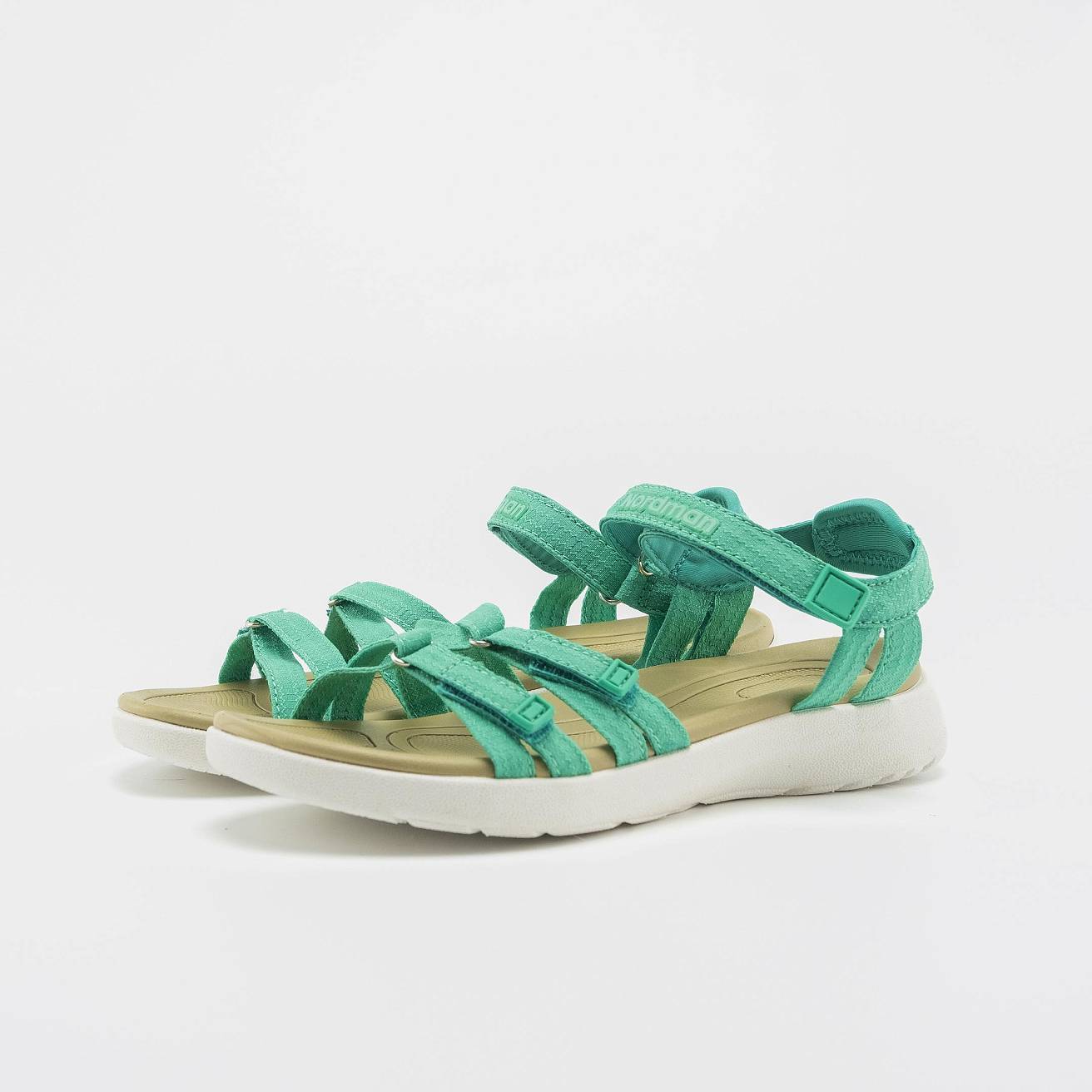 G02 Nordman сандалии женские летние зелёные - фото 2