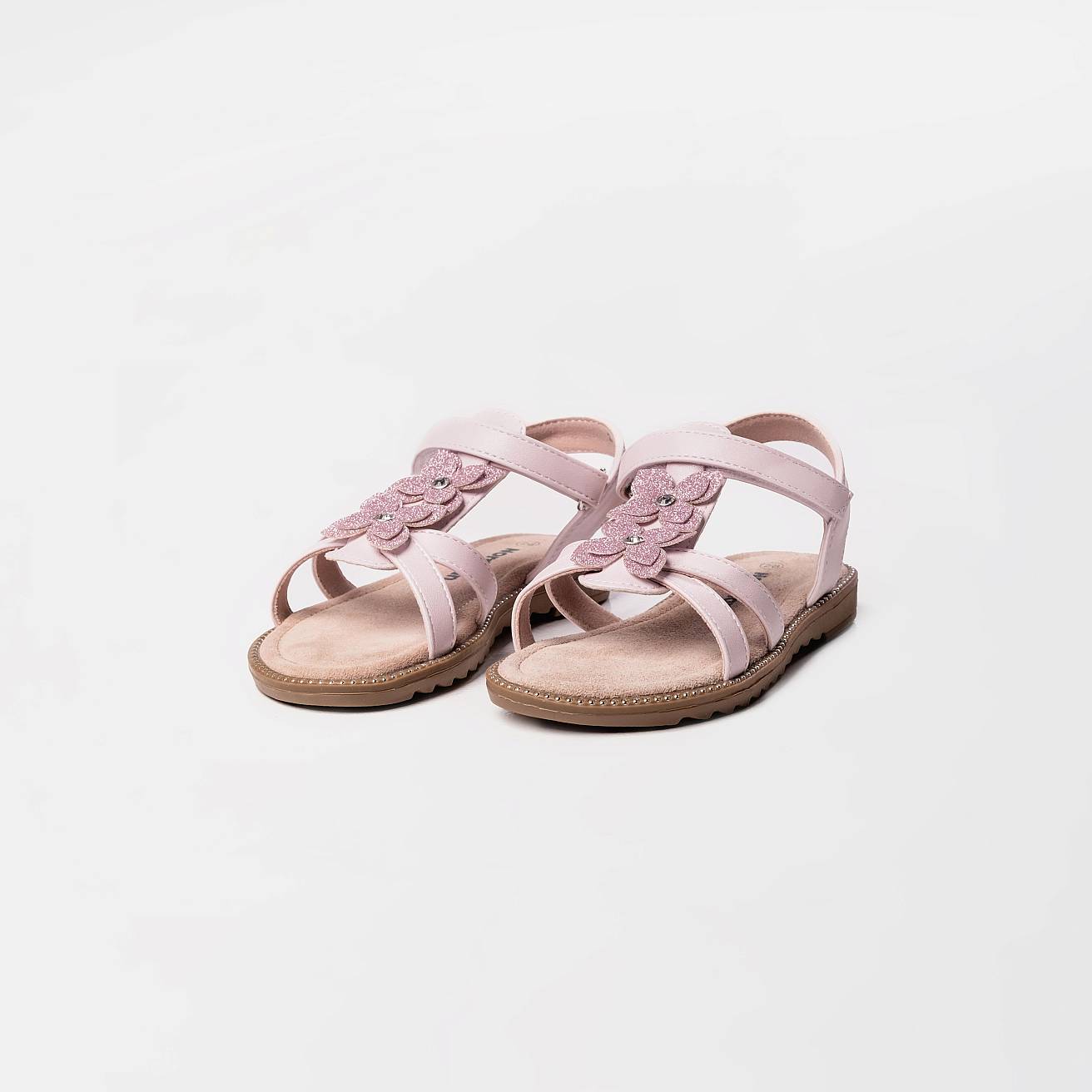 Босоножки детские летние розовые - фото 3