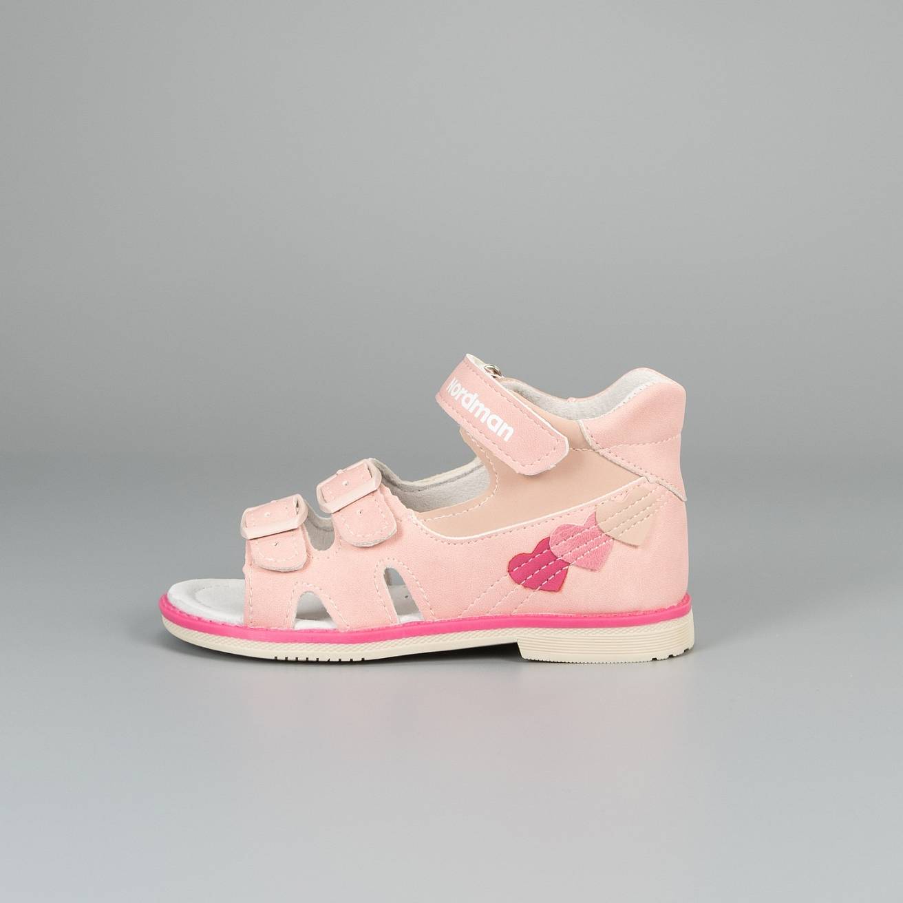 Сандалики детские Nordman Boom Светло-розовый - фото 2