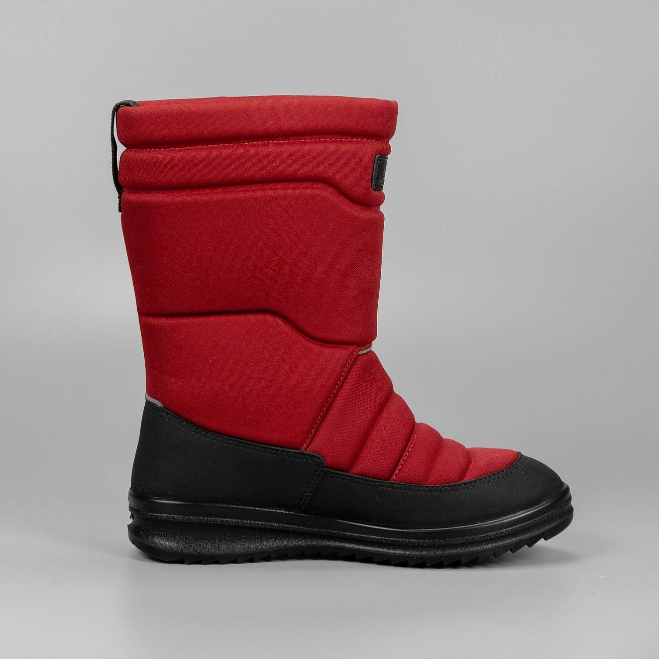 Женские дутики Nordman Loona без липучки бордовые - фото 4