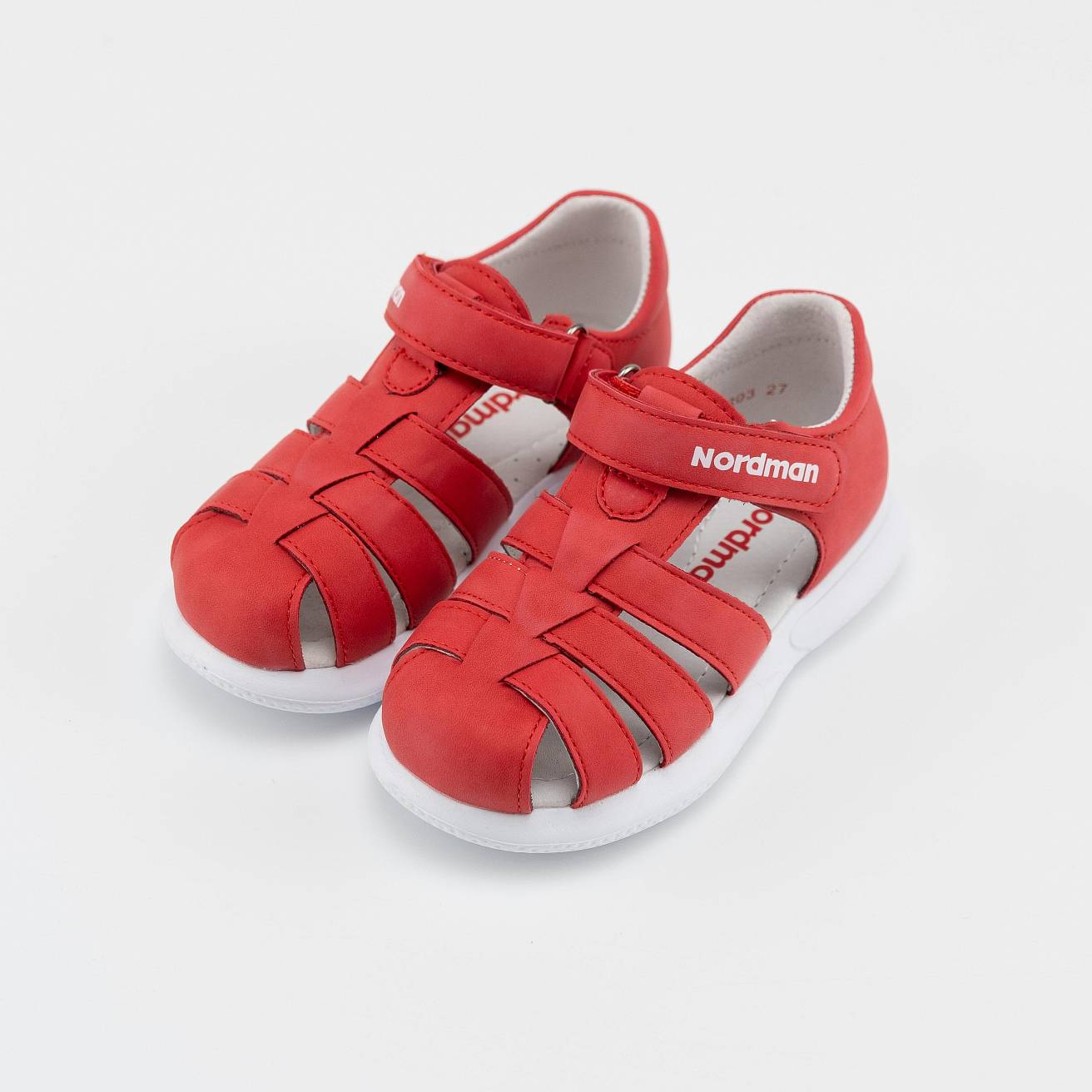 Сандалии летние Nordman Boom красный - фото 2
