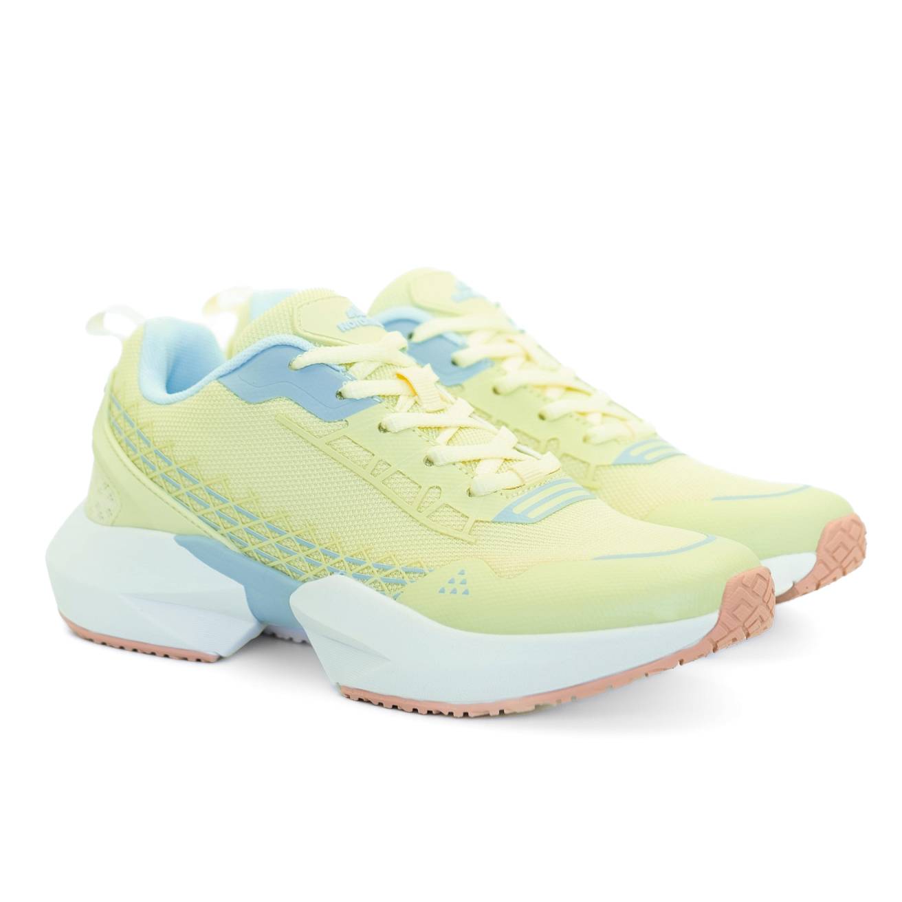 Женские кроссовки Nordman желтые - фото 1