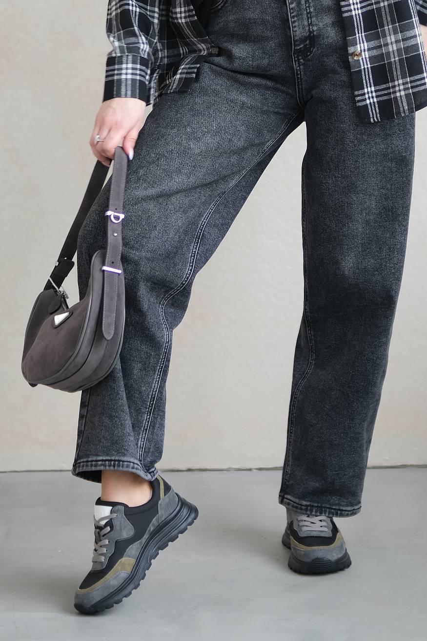 Кроссовки Nordman женские цвет  тёмно-серый - фото 3