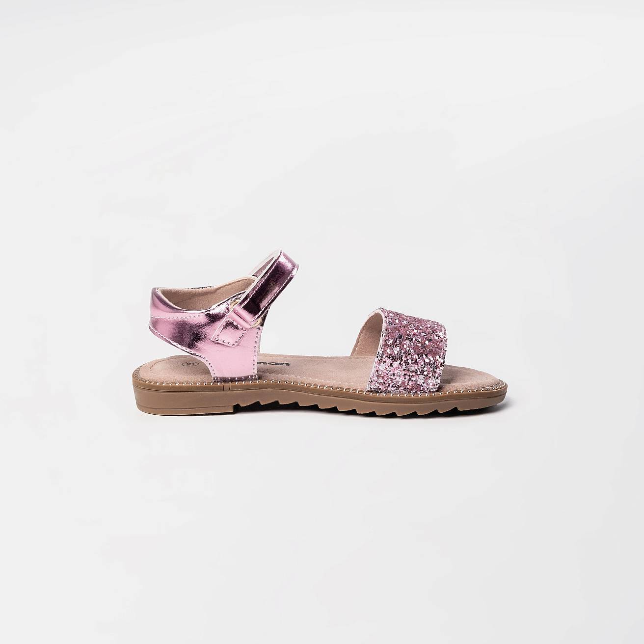Босоножки детские летние розовые - фото 6