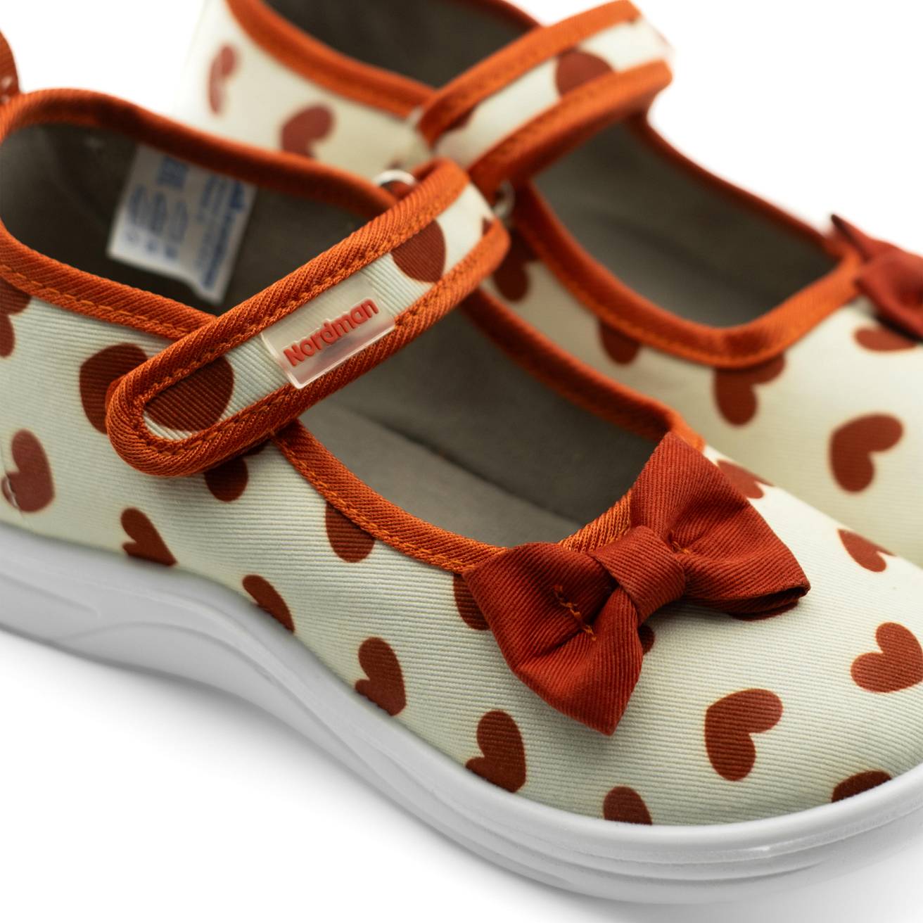 Тапочки детские Nordman Stars белые - фото 3