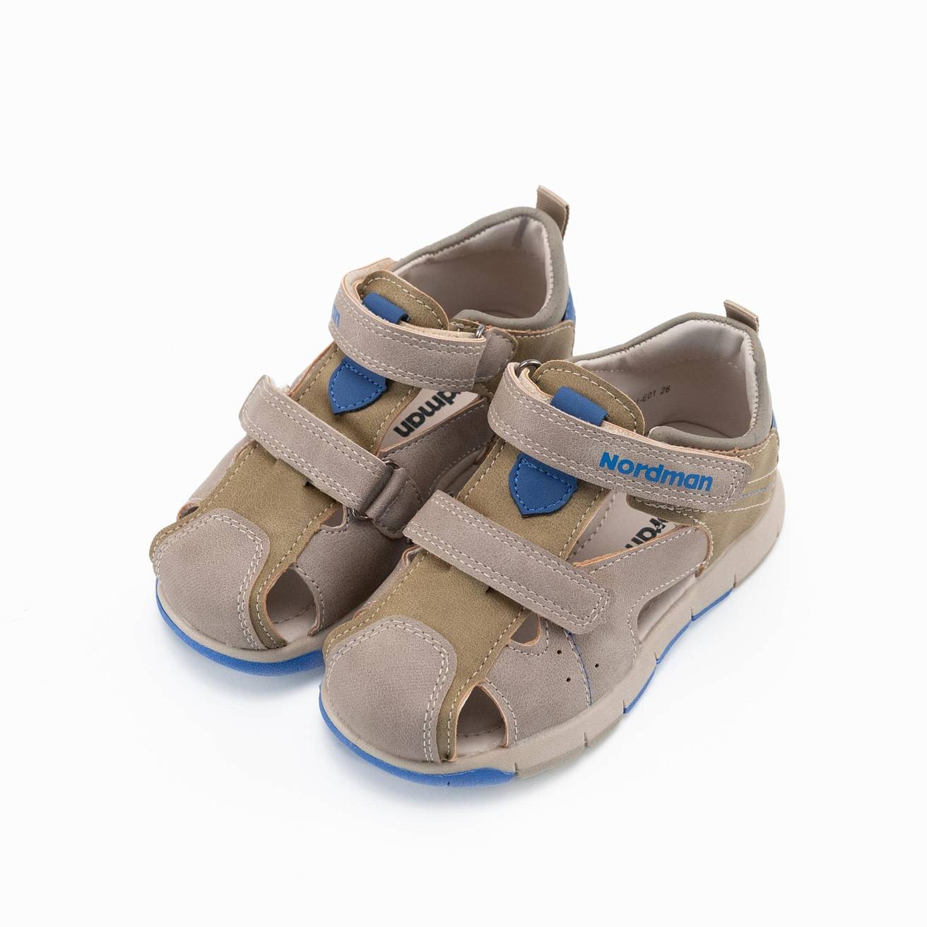 Сандалики детские Nordman Boom цвет серый - фото 2