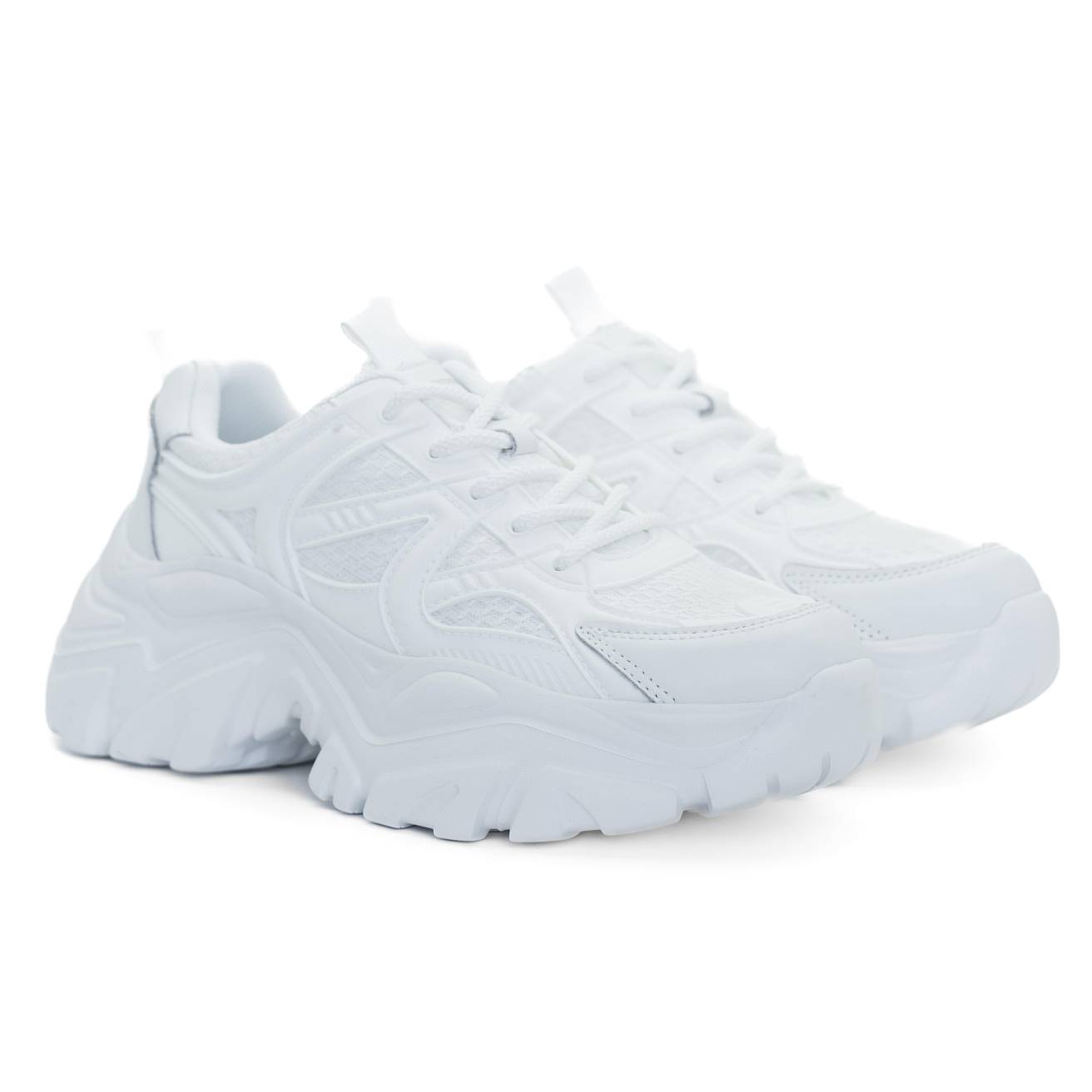 Женские кроссовки Nordman белые - фото 1