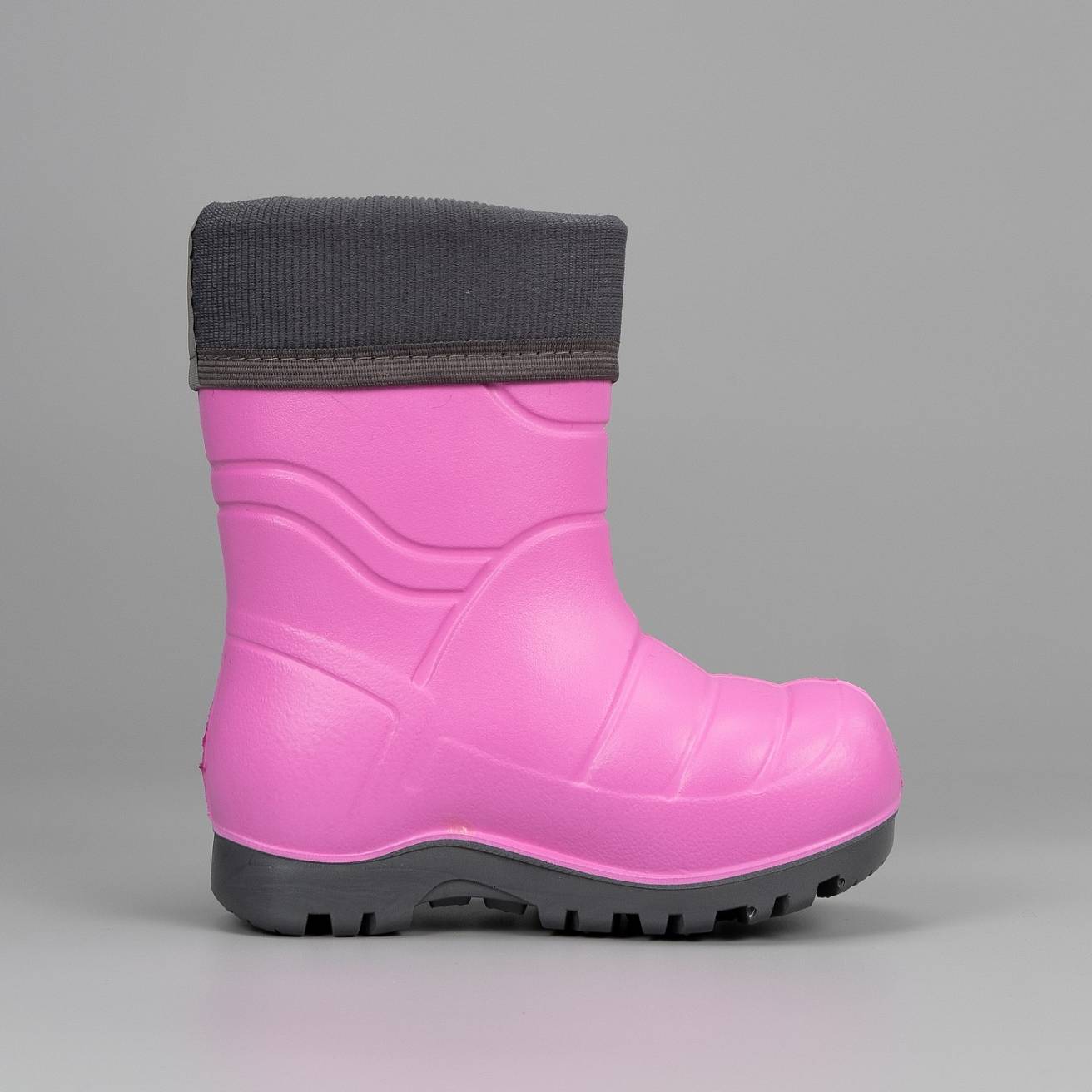 Сапоги детские Nordman Flash со съемным флисовым утеплителем розовые - фото 4
