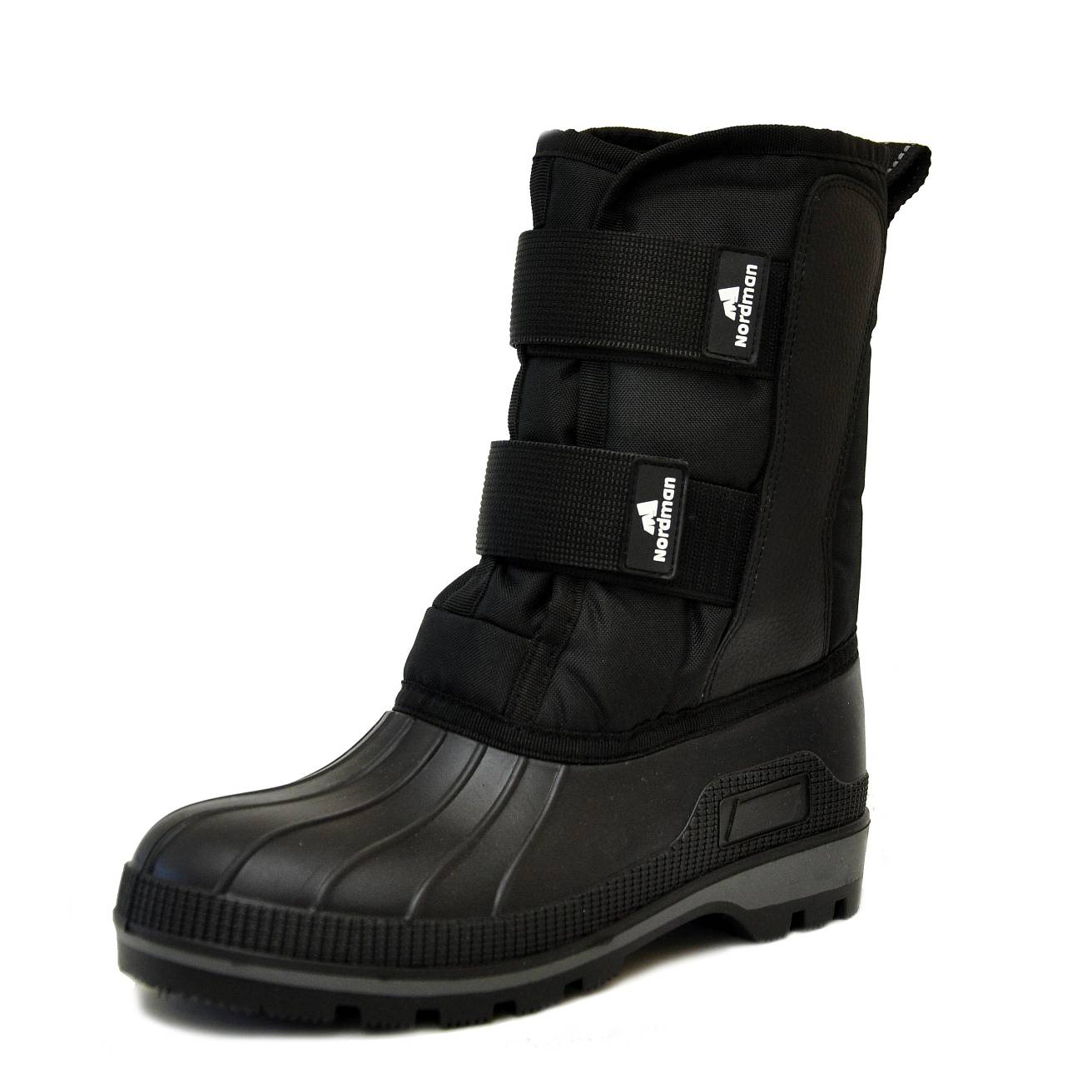 Сноубутсы Nordman Kraft  утепленные из ТЭП на липучках черные - фото 5