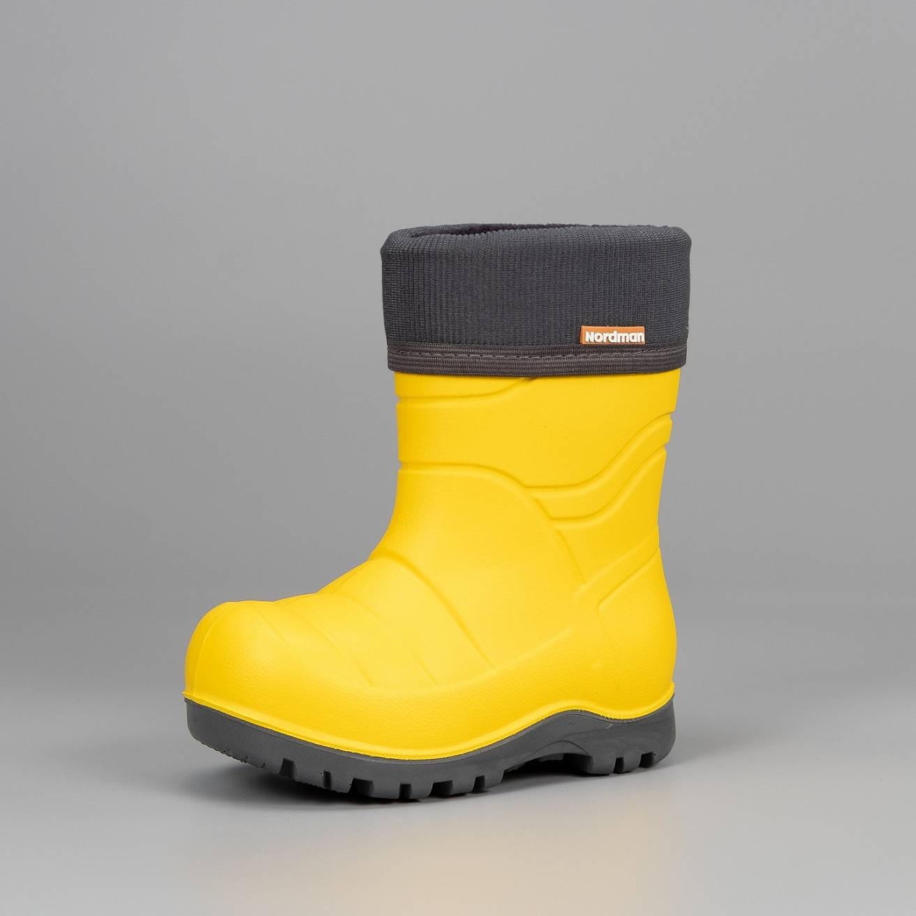 Сапоги детские Nordman Flash со съемным флисовым утеплителем желтые - фото 2