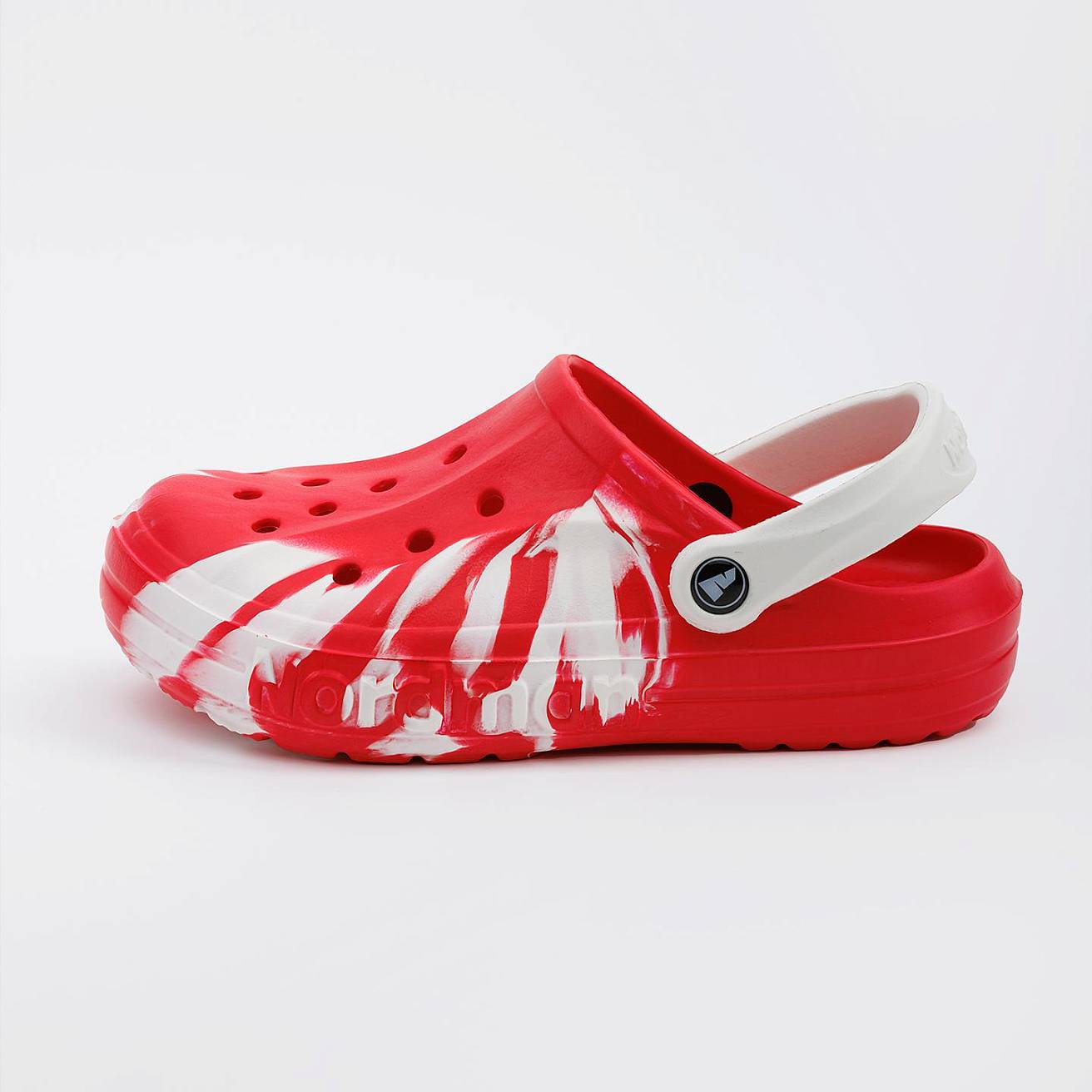 Nordman Shark СПАРТАК красно-белые с белым ремешком - фото 2